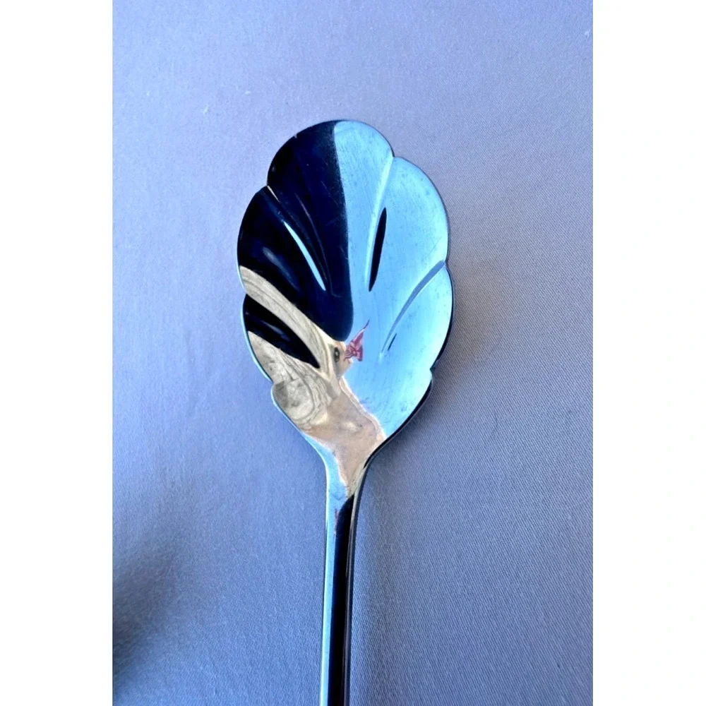 Stainless by Oneida-Cabana sugar spoon and butter knife 6